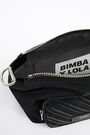 Bolso bandolera rectangular L nylon negro Bolso bandolera rectangular L nylon negro