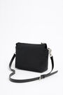 Bolso bandolera L rectangular nylon negro Bolso bandolera L rectangular nylon negro