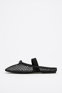 Bailarina destalonada rejilla negra