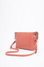 Bolso bandolera trapecio M piel coral Bolso bandolera trapecio M piel coral