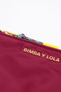 Monedero rectangular nylon frambuesa Monedero rectangular nylon frambuesa