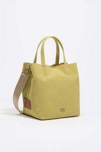 Bolso Chihuahua grande gabardina pistacho
