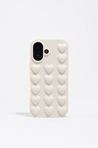 Funda silicona iPhone 17 blanca