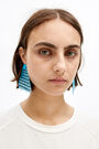Pendientes placa azul Pendientes placa azul