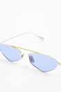 Gafas de sol cat-eye plateadas Gafas de sol cat-eye plateadas