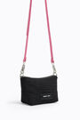 Bolso bandolera S trenzado negro Bolso bandolera S trenzado negro
