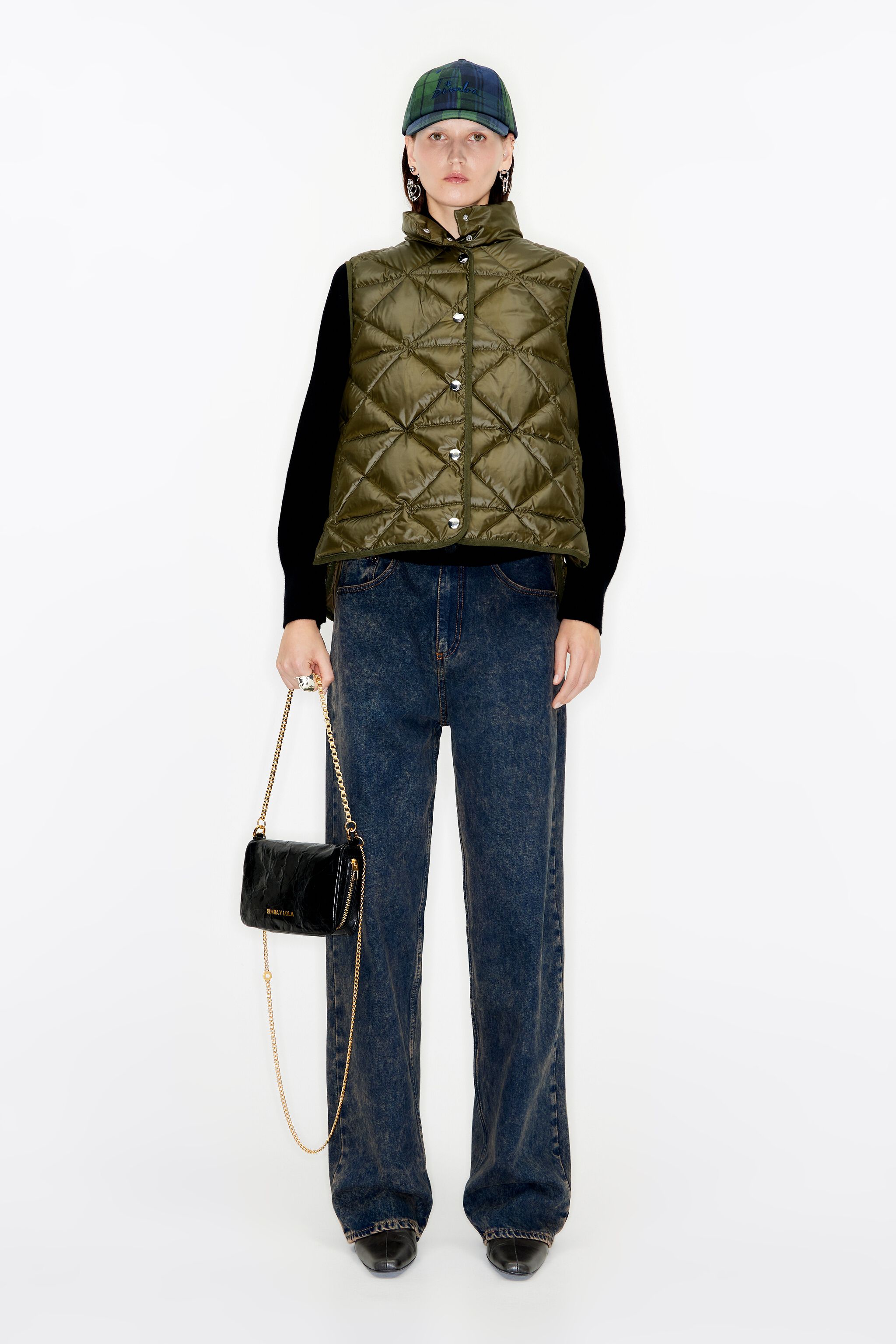 Abrigo bimba y lola verde online