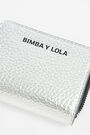 Cartera cuadrada brillante plata Cartera cuadrada brillante plata