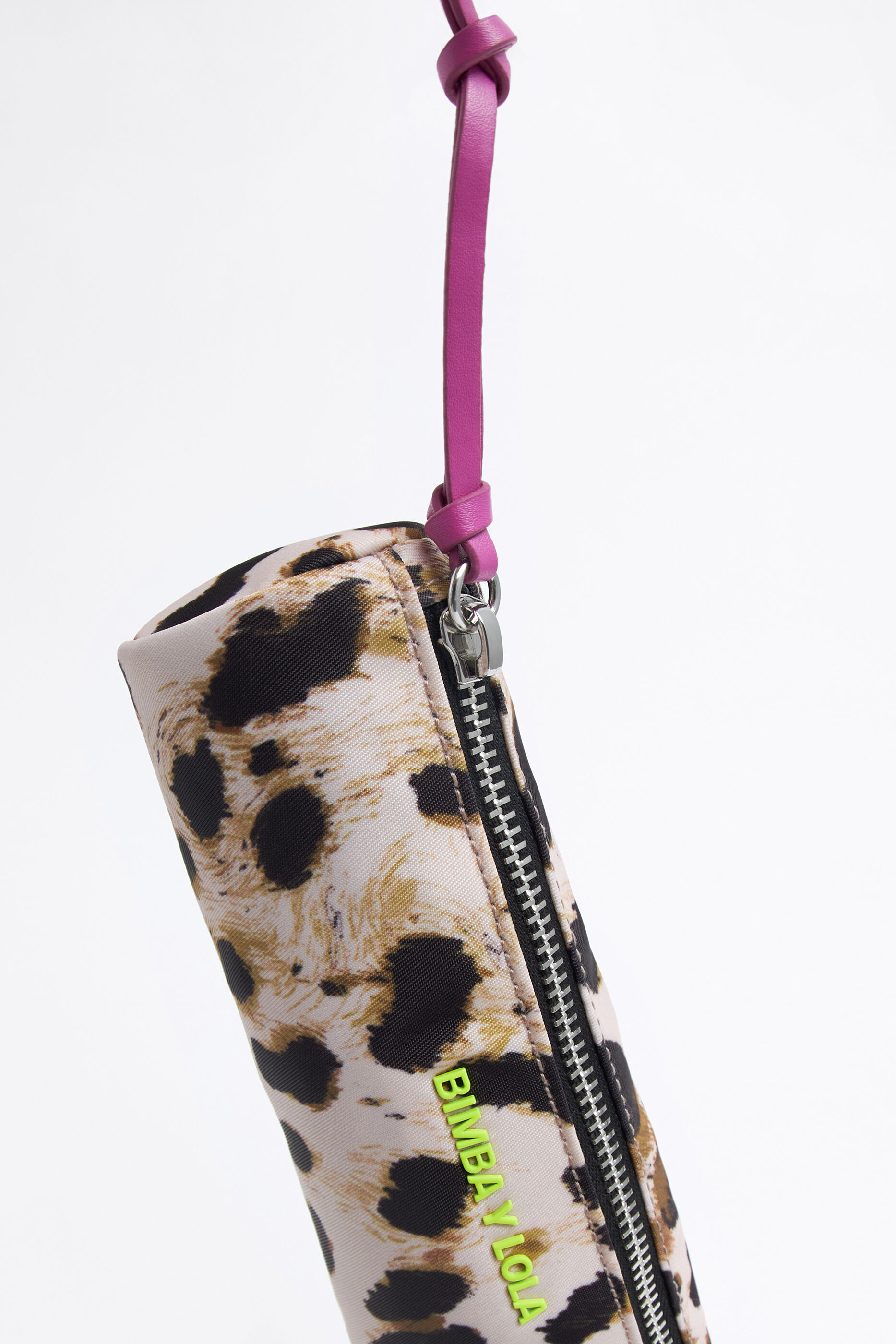 Estuche cilíndrico nylon Animal-Print