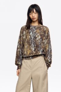 Jersey globo pelo Snake caqui