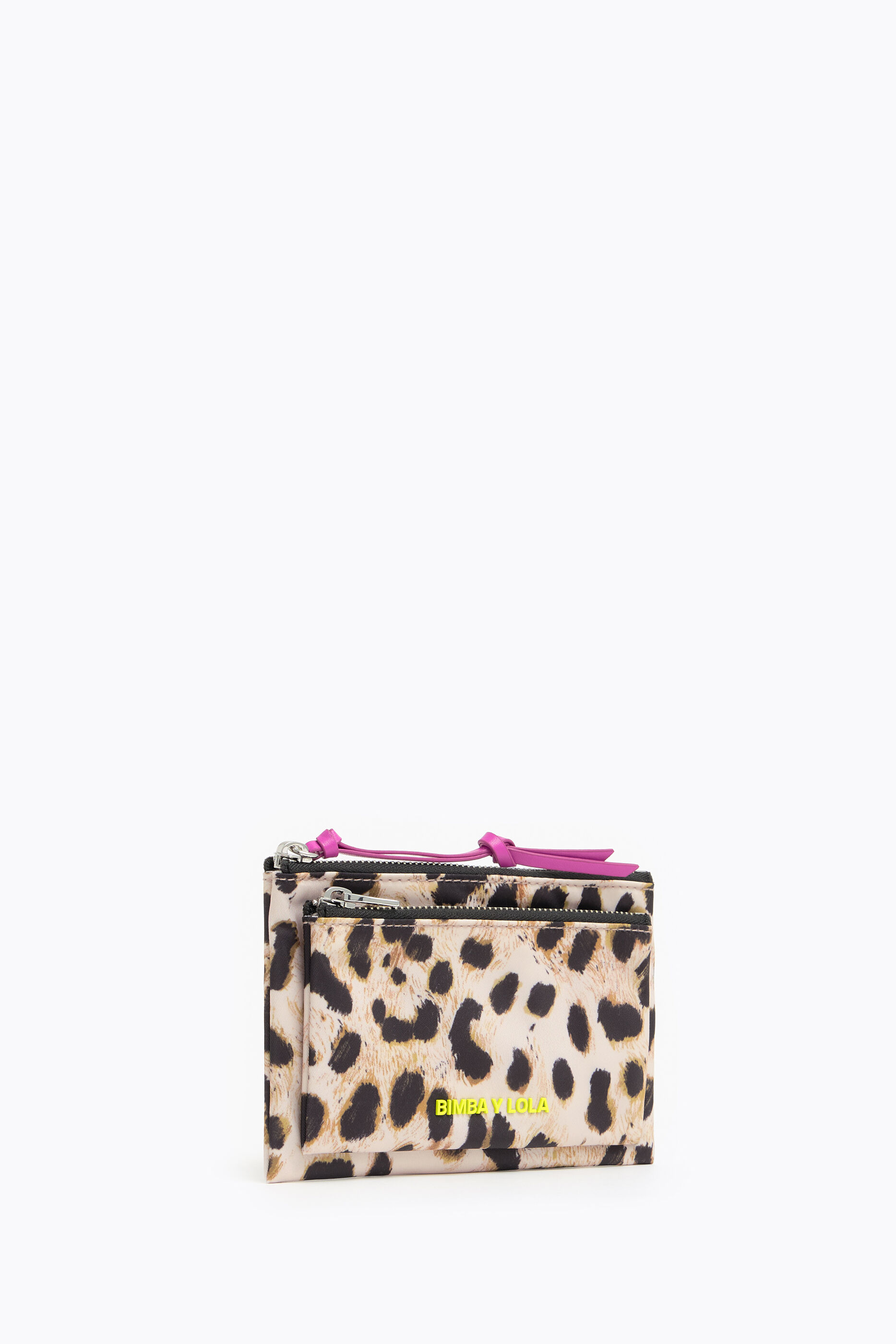 Cartera doble nylon Animal-Print