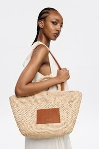 Bolso capazo grande natural Bolso capazo grande natural