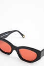 Gafas de sol ovaladas negras Gafas de sol ovaladas negras