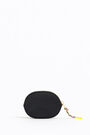 Monedero ovalado nylon negro Monedero ovalado nylon negro
