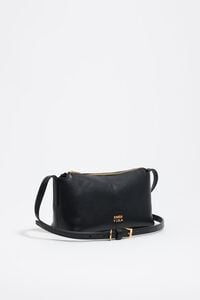 Bolso mini piel negro