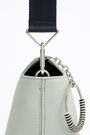 Bolso bandolera L rectangular piel verde Bolso bandolera L rectangular piel verde