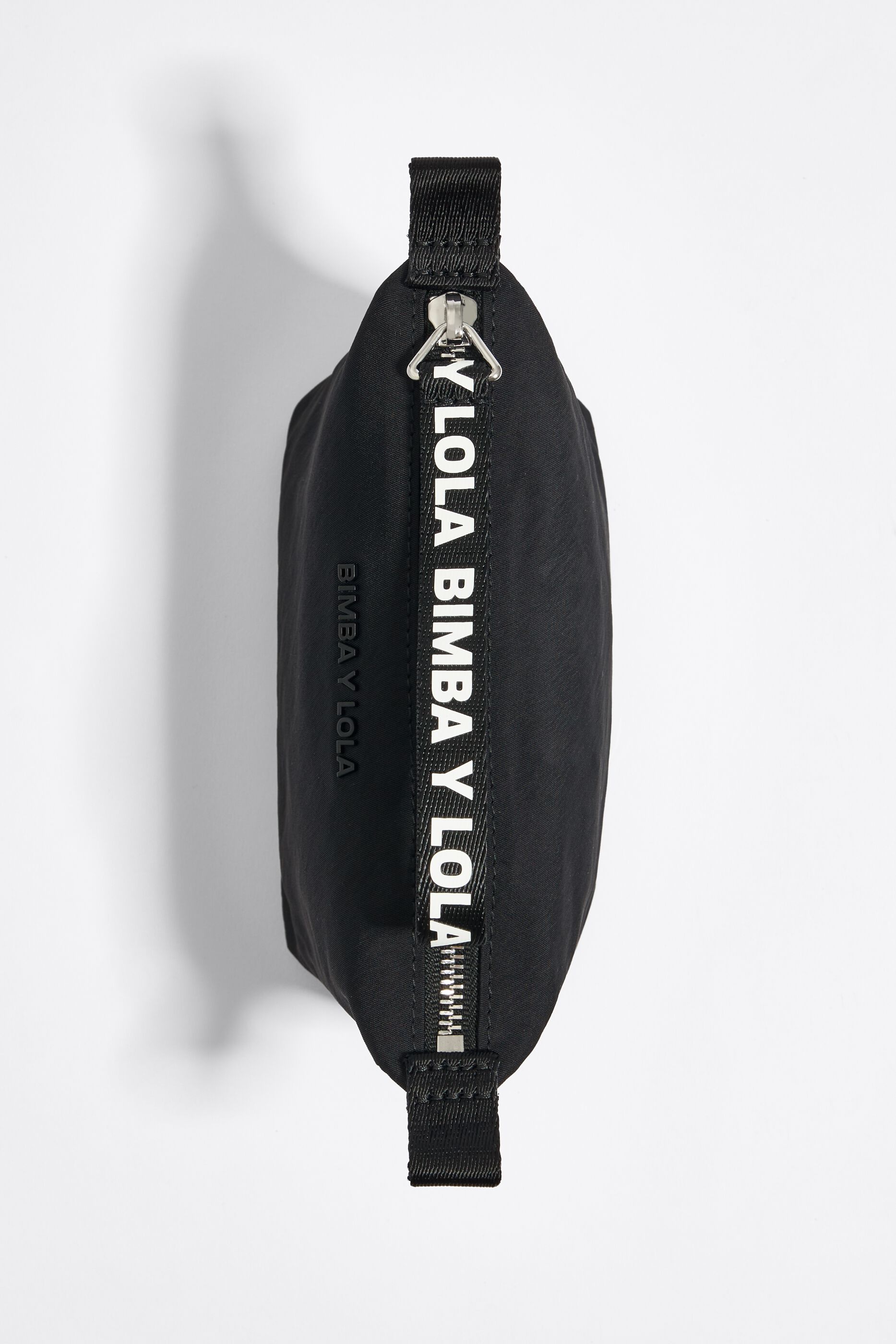 Neceser trapecio pequeno nylon negro