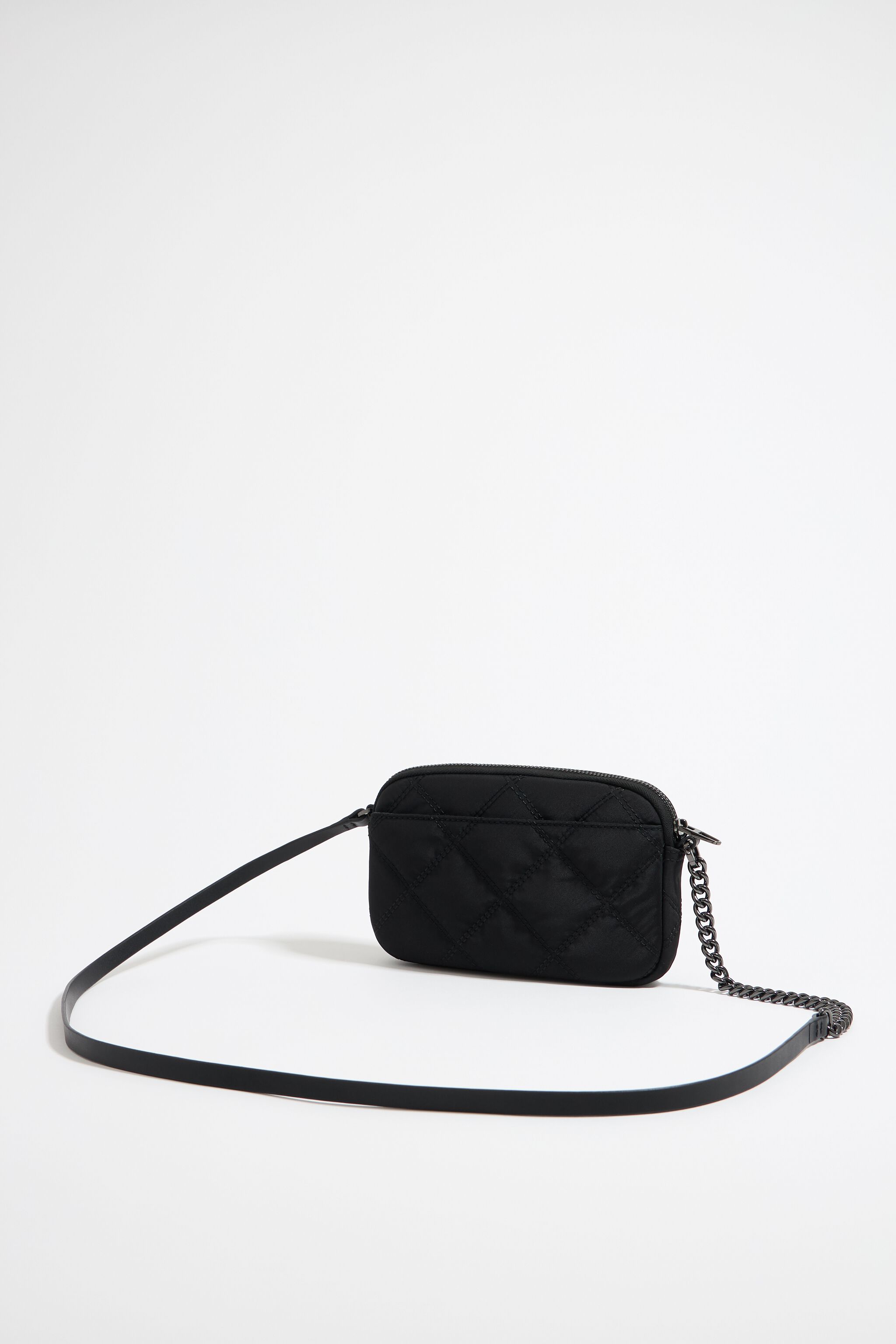 Bolso nylon negro bandolera online