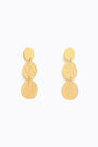Pendientes largos textura dorado Pendientes largos textura dorado