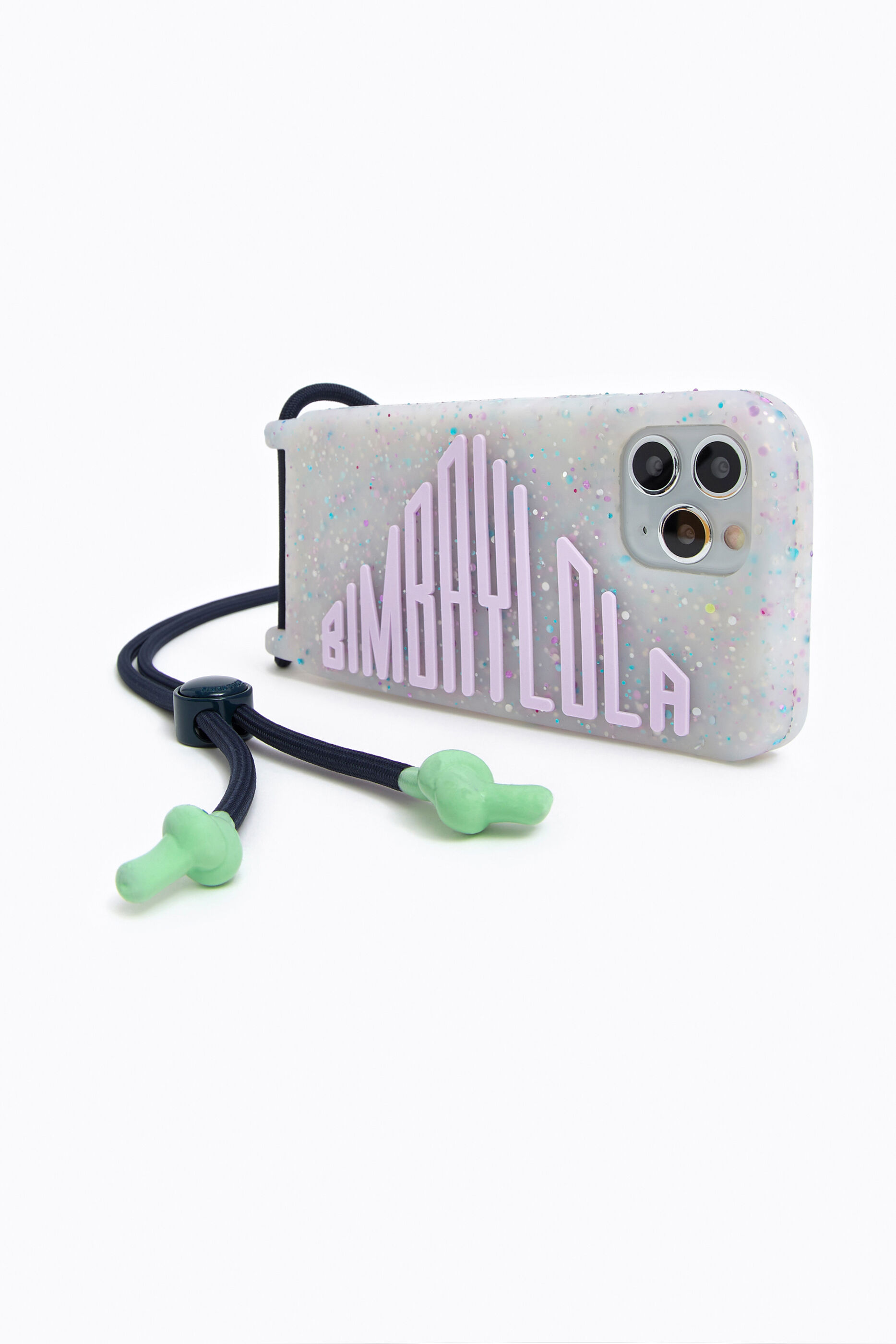 Funda iPhone 11 Pro Max confeti lila