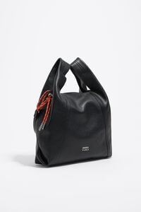 Bolso Paper mediano piel negro Bolso Paper mediano piel negro