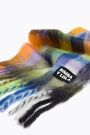 Bufanda mohair cuadros azul Bufanda mohair cuadros azul