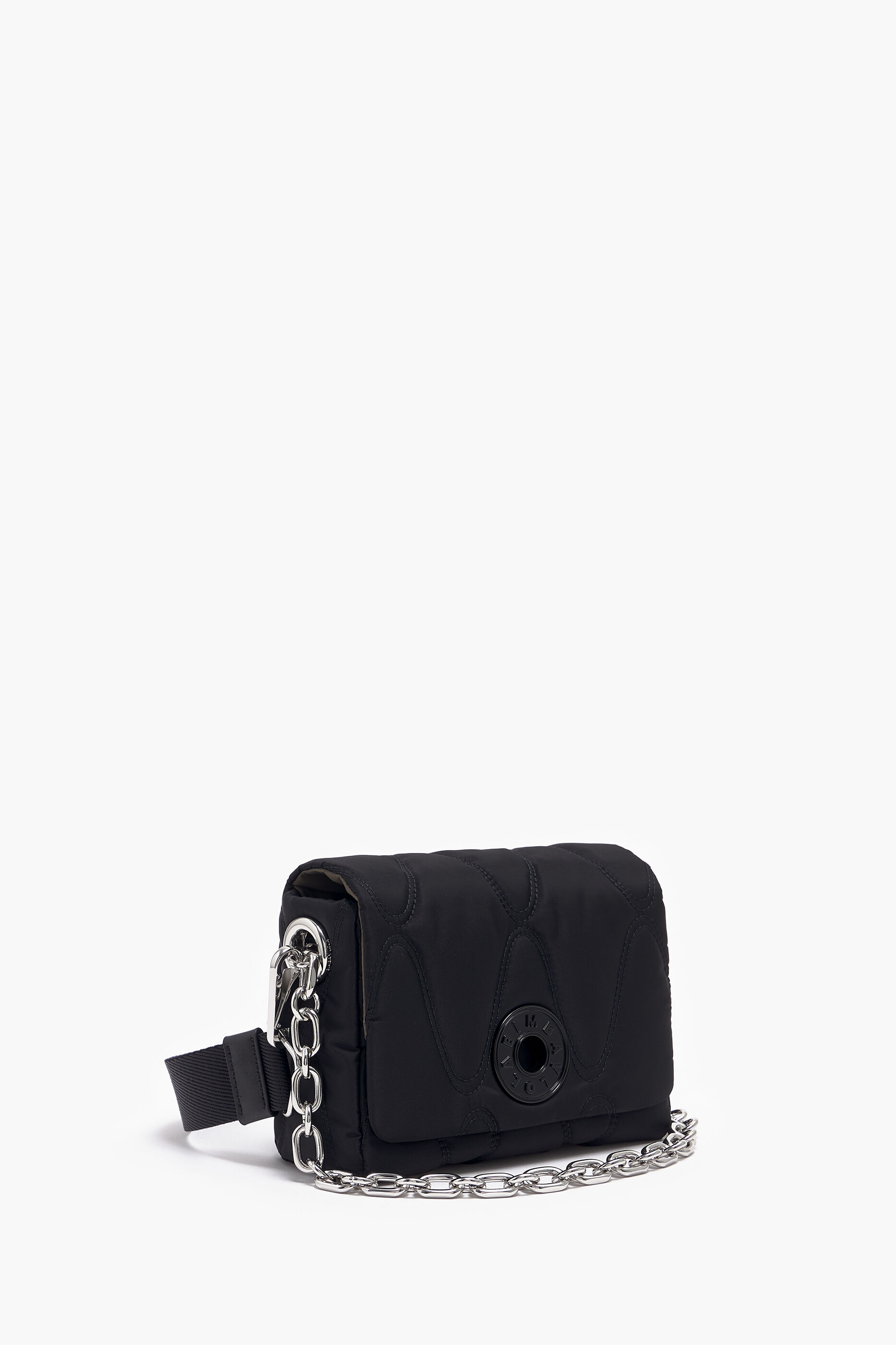 Bolso bandolera nylon best sale negro