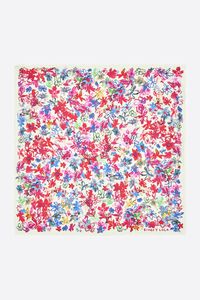 Chal flores acuarela lima