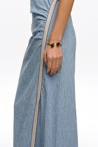 Pulsera cruzada monos marr&oacute;n
