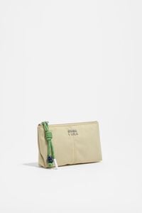 Monedero nylon verde manzana