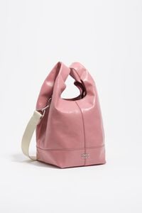 Bolso Paper mediano piel rosa