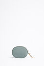 Monedero ovalado nylon aguamarina Monedero ovalado nylon aguamarina