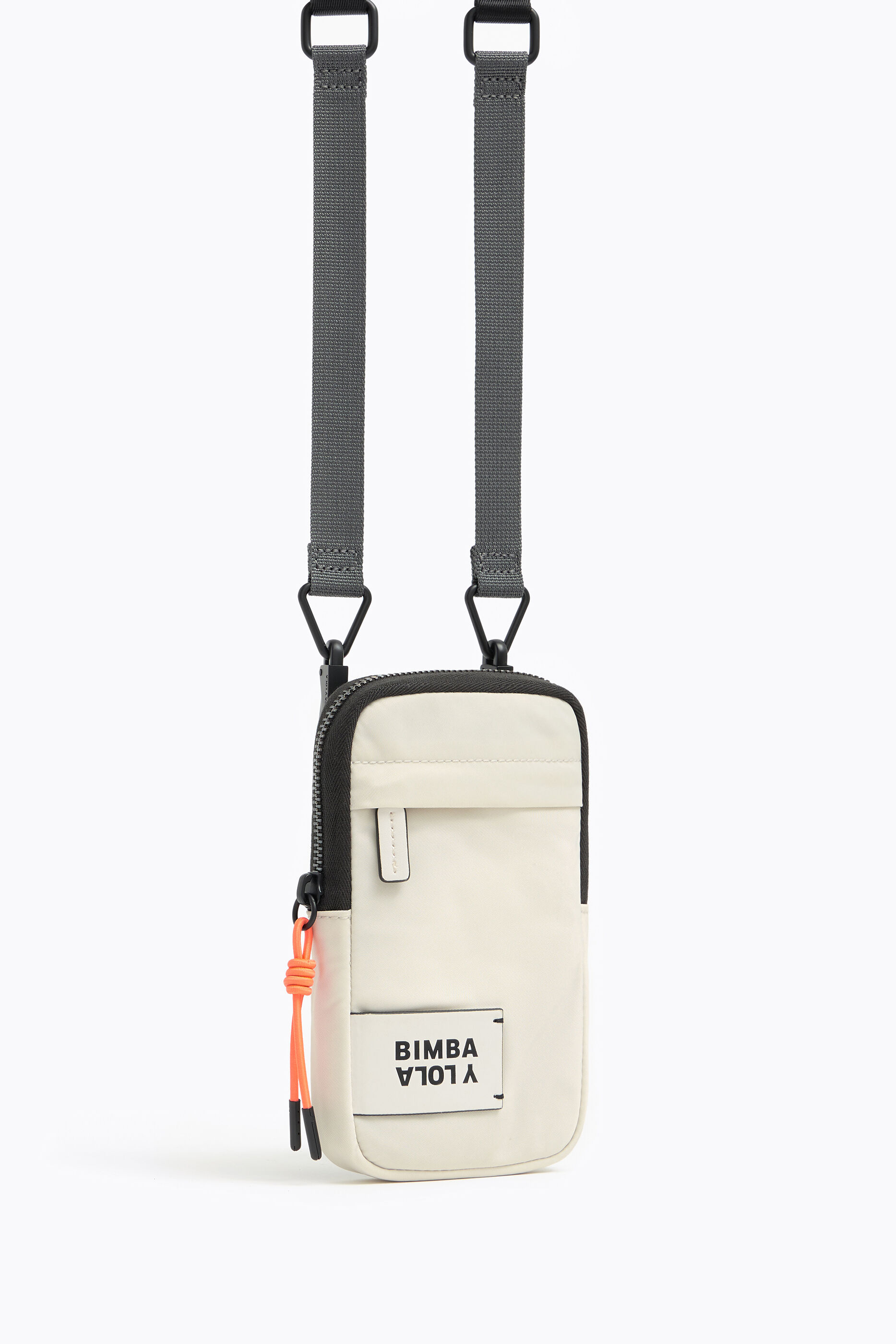 Minibolso móvil marfil