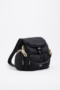 Mochila Pocket nylon antracita oscuro