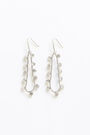 Pendientes largos cadena cristales Pendientes largos cadena cristales