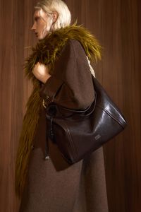 Bolso Paper grande piel caf&eacute;