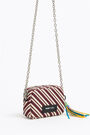 Bolso bandolera XS trenzado burdeos Bolso bandolera XS trenzado burdeos