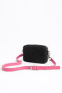 Bolso bandolera XS trenzado negro Bolso bandolera XS trenzado negro