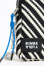 Minibolso móvil trenzado bicolor Minibolso móvil trenzado bicolor