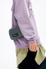 Bolso bandolera XS trenzado azul Bolso bandolera XS trenzado azul