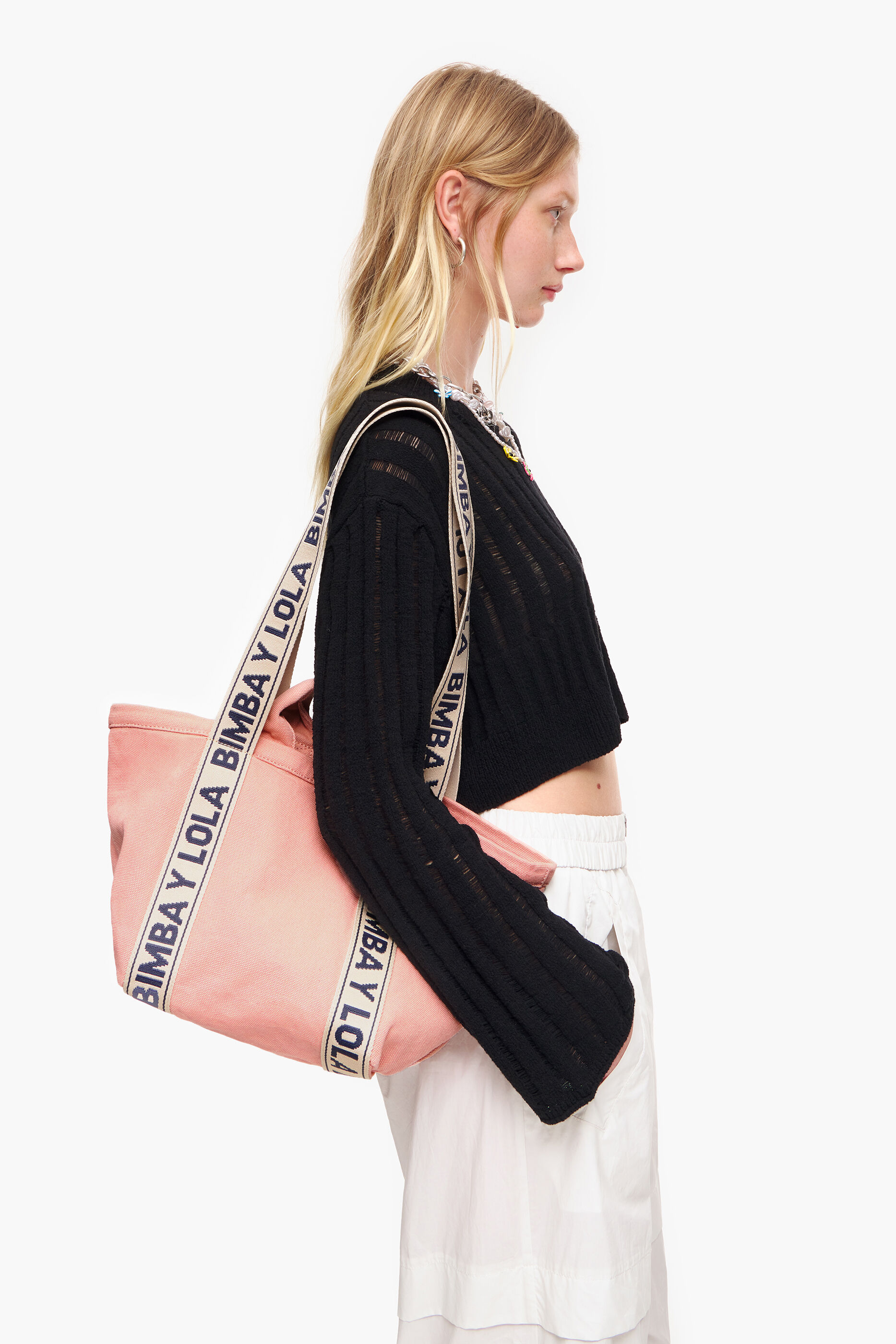 Bolso best sale shopper rosa