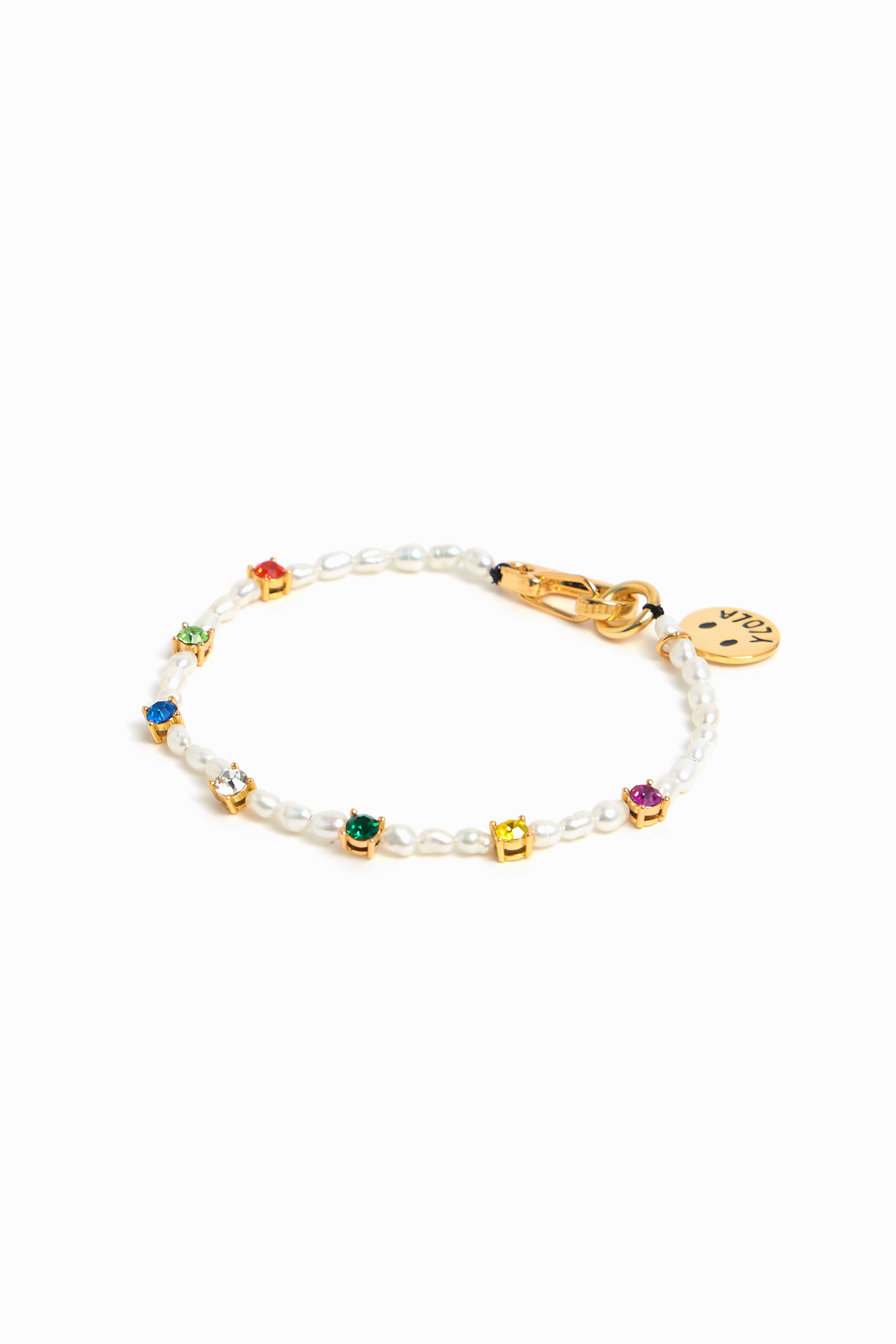 Pulsera perlas irregulares