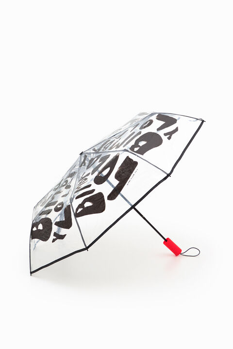 el plastico constantemente Sacrificio Paraguas logos negro
