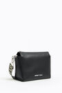 Bolso bandolera L rectangular piel negro Bolso bandolera L rectangular piel negro