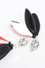 Pendientes cortos hojas coral Pendientes cortos hojas coral