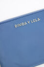 Monedero rectangular nylon azul Monedero rectangular nylon azul