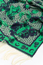 Chal Jacquard lunas y mariposas Chal Jacquard lunas y mariposas