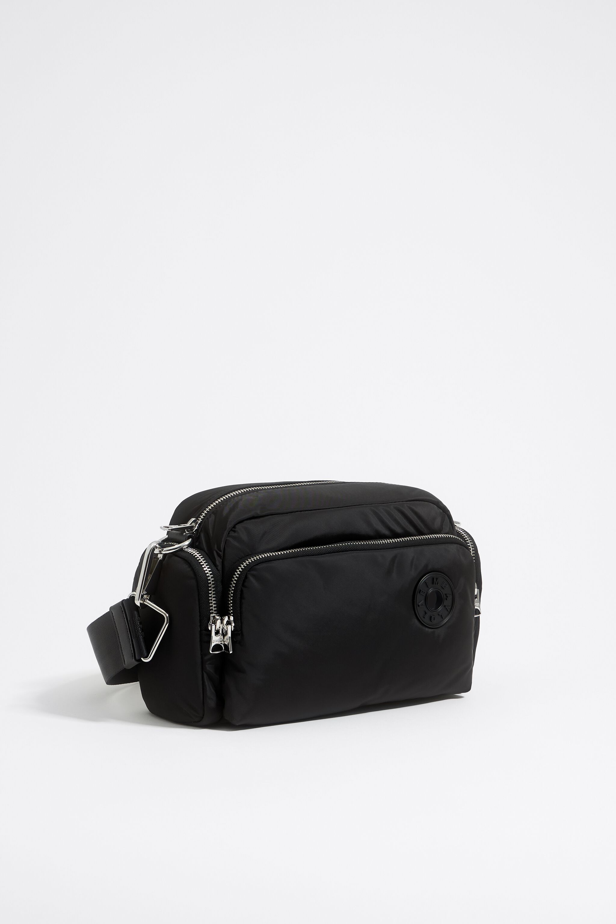 Bolso bandolera Pocket mediano negro