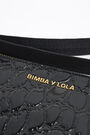 Sobre rectangular croco negro Sobre rectangular croco negro