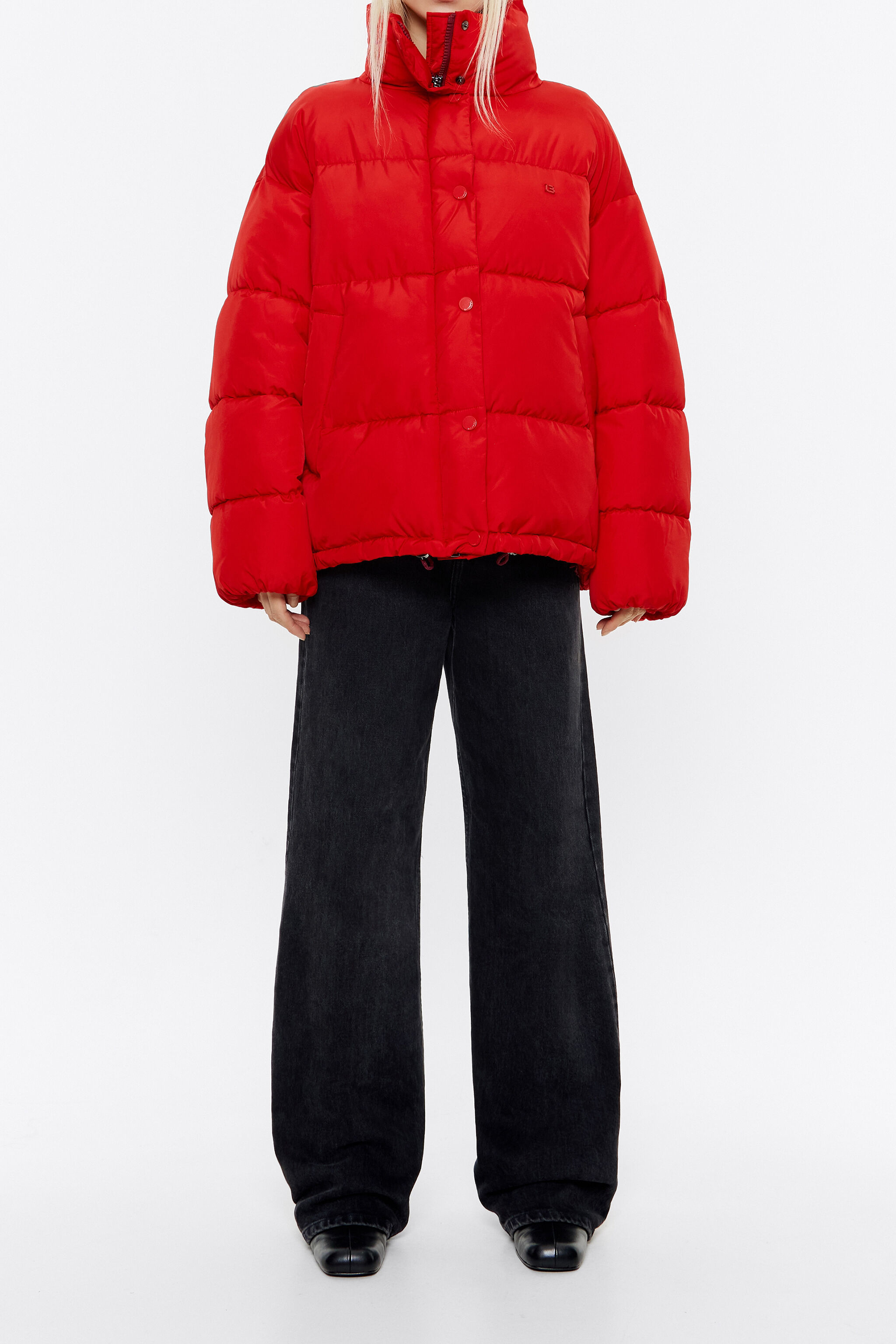 bimba y lola plumas rojo